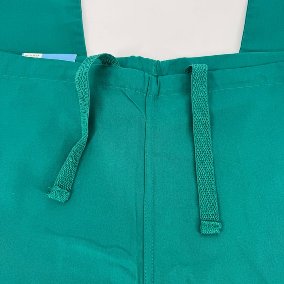 NWT Landau Basic pull on green straight leg scrub pant - Picture 5 of 10